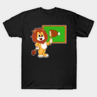 Lion Teacher Pointer Meat T-Shirt